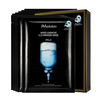jM肌司研水滋养水盈补水面膜（黑臻版）35ml*10片    （904067） 商品图1