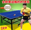 729友谊乒乓球桌家用可折叠移动式乒乓球台球桌TB-2S/TC-2S 商品缩略图0