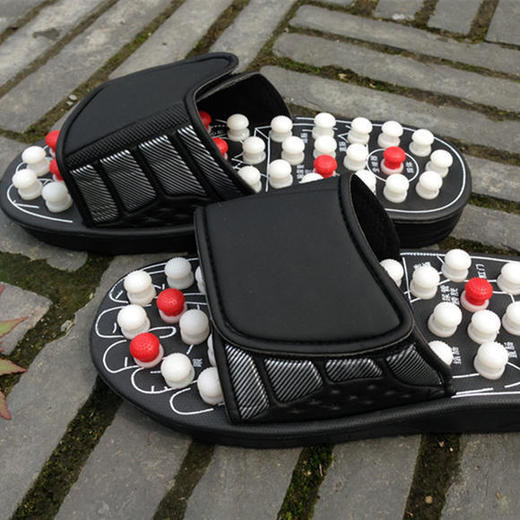 足底穴位保健足疗鞋，磁疗按摩拖鞋男女NBC888 商品图2