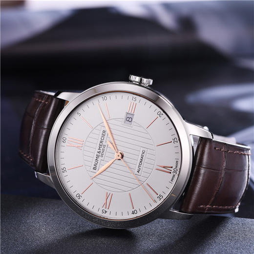 名士 Baume & Mercier 克莱斯麦系列自动机械男士腕表 M0A10263 商品图0
