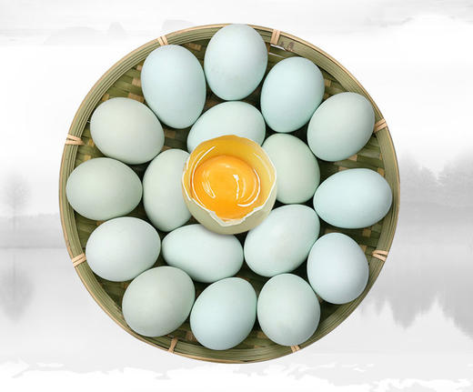 内蒙古草原富硒绿壳乌鸡蛋 古法养殖 鸡蛋中的人参 东方神蛋 30枚 包邮 商品图0