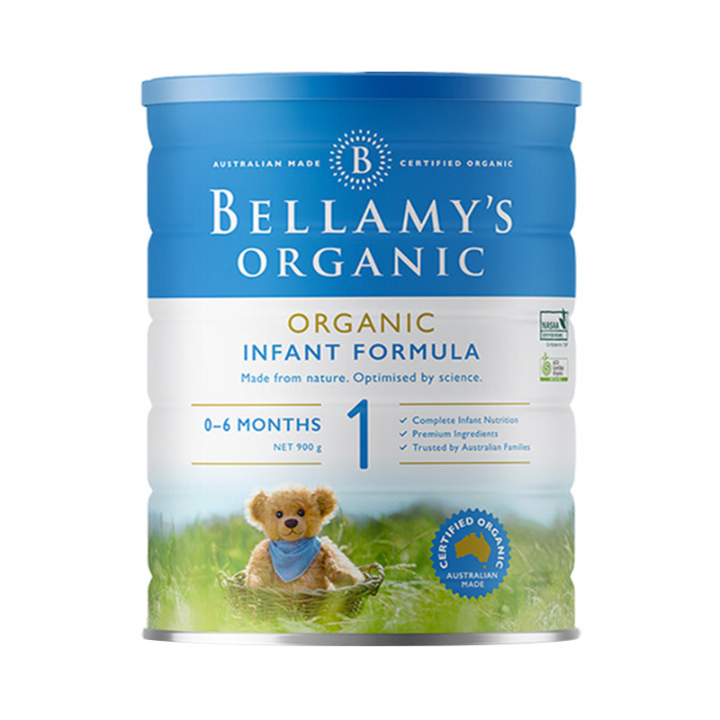 现货 贝拉米1段婴幼儿奶粉900G