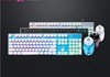 。【键鼠套装】.雷迪凯GT800朋克金属网吧游戏键盘水晶RGB全彩静音鼠标键鼠 商品缩略图1