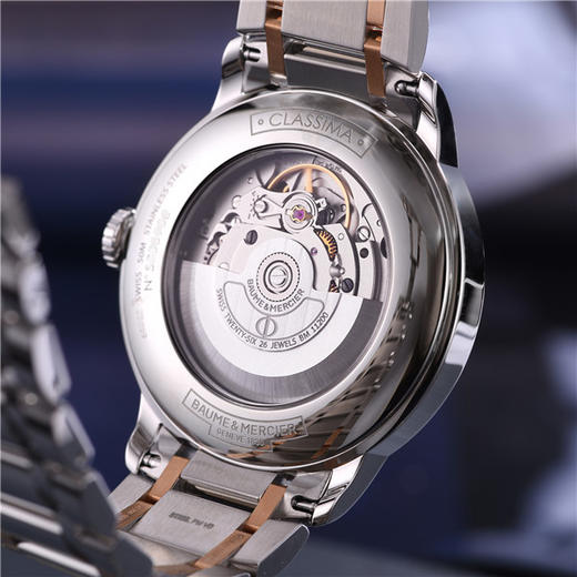名士 Baume & Mercier 克莱斯麦系列自动机械男士腕表 M0A10217 商品图2