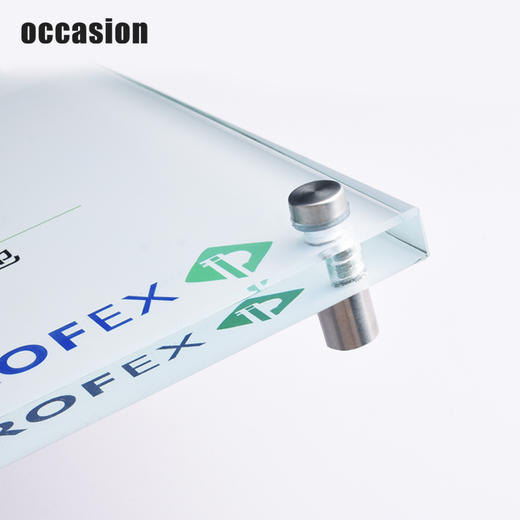 水晶挂墙奖牌定制定做广告牌加盟商授权牌聘书高档证书牌匾制定 商品图4