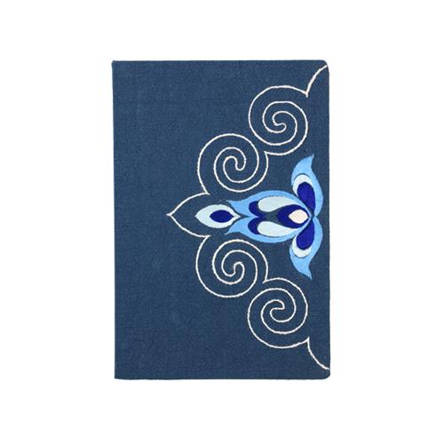 深山集市 贵州丹寨原创纯手工羊角纹笔记本 商品图0