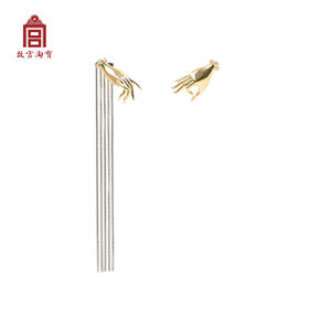 【故宫饰品】我醉欲眠卿且去，明朝有意抱琴来-扬清音耳饰（售完无补）