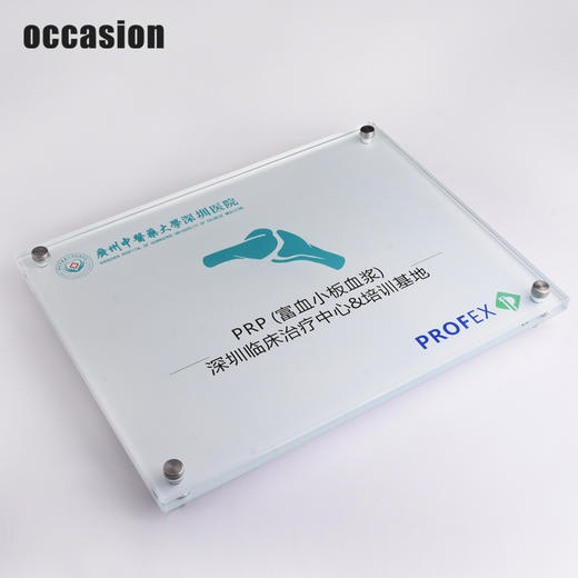 水晶挂墙奖牌定制定做广告牌加盟商授权牌聘书高档证书牌匾制定 商品图2