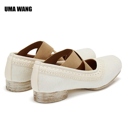 UMA WANG BALLET SHOES 手工平底芭蕾舞鞋复古 US9026I92P9 商品图3