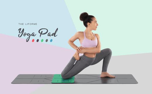 Liforme pad官方授权，超可爱经典款防滑迷你瑜伽垫，英国正品土豪垫，多色可选（送同品牌原装背包） 商品图0