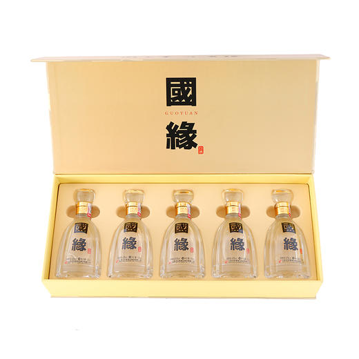 国缘四开小酒礼盒42度100ml*5瓶 商品图2