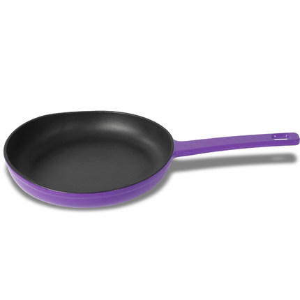 铸味 | 23cm彩色珐琅铸铁平底煎锅煎盘生铁家用牛排烙饼锅煎饼煎鸡蛋 商品图3