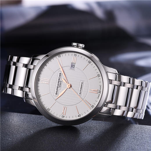 名士 Baume & Mercier 克莱斯麦系列自动机械男士腕表 M0A10374 商品图0