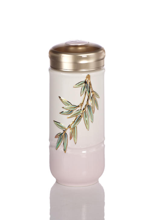 富贵金竹随身杯  330ml双层 商品图1