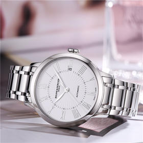 名士 Baume & Mercier 克莱斯麦系列自动机械女士腕表 M0A10220