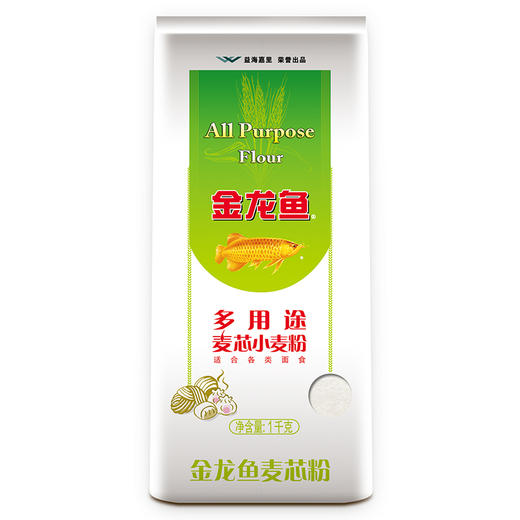 金龙鱼 多用途麦芯小麦粉 面粉 1kg*4礼盒装 商品图1