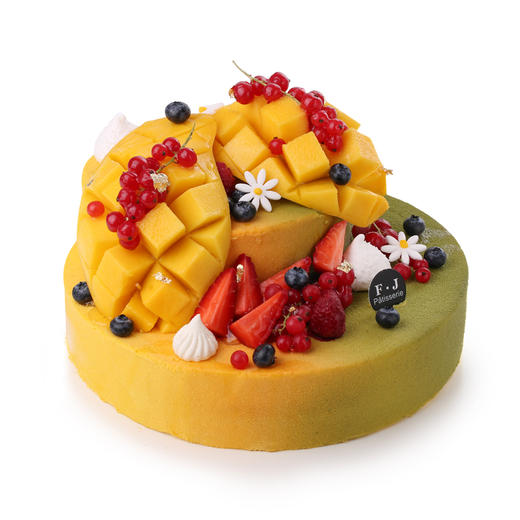 香蕉芒果慕斯 Banana mango Mousse－双层 商品图0