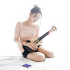 Populele U1 UW  智能尤克里里乌克丽丽23寸智能小吉他饼干款ukulele 庞大曲库 APP 节奏大师游戏 商品缩略图1