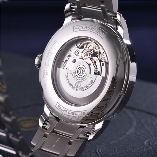 名士 Baume & Mercier 克莱斯麦系列自动机械男士腕表 M0A10334 商品图5