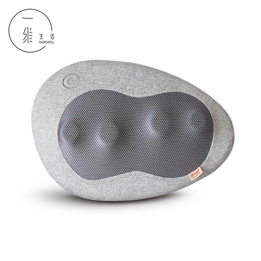 一维生活(Easewell)颈椎按摩器 肩颈腰背按摩器护颈脖子按摩仪车载按摩靠垫靠背头枕 五彩魔石 插电款 商品图2