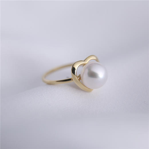 Pearl moments FOR HER甜美桃心天然淡水珍珠戒指 商品图5
