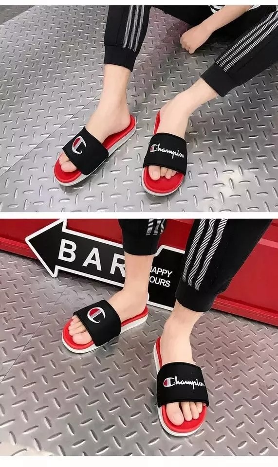 东京八爪鱼日本代购300新夏时尚情侣刺绣沙滩拖鞋潮牌一字拖mlx61534