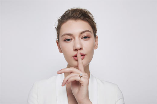 Pearl moments FOR HER甜美桃心天然淡水珍珠戒指 商品图9