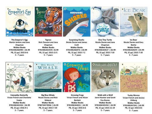 【直播专享·4-12岁 对标英国小学科学教育】英文原版绘本 Walker Nature Story Collection 儿童科普自然百科绘本 彩图10册 商品图1