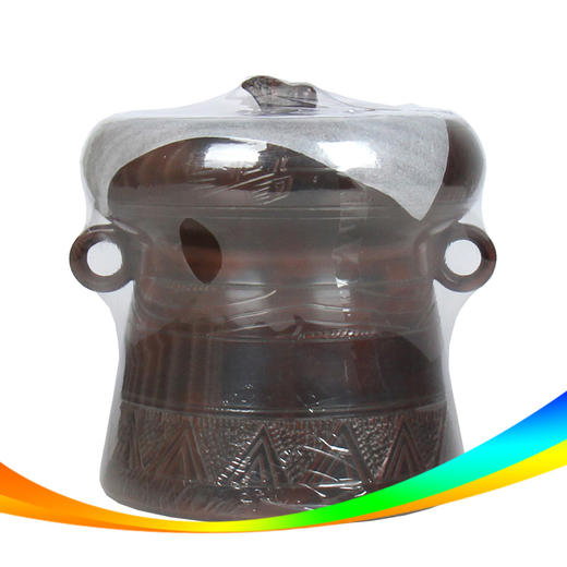 广西梧州窖藏六堡茶 陶罐500g坭兴陶黑茶礼盒装 商品图1