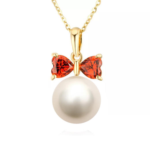 Pearl moments SWEET ME 甜美的心天然淡水珍珠项链 商品图0