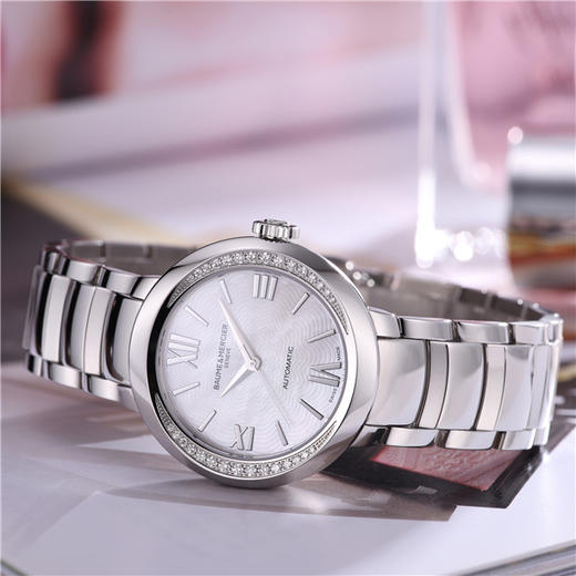名士 Baume & Mercier 约定系列自动机械女士腕表 M0A10184 商品图0