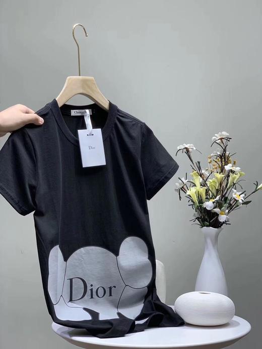 点此购买 dior情侣款 kaws蒙眼熊短袖t恤 左右 118491