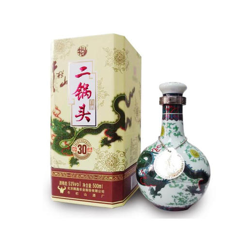 牛栏山二锅头 青龙珍品30年 53度500ml6瓶 整箱装 商品图0