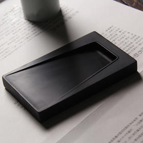 宣品书房文房四宝原石砚台实用学生砚小楷书法国画研墨砚台 无题系列之梯