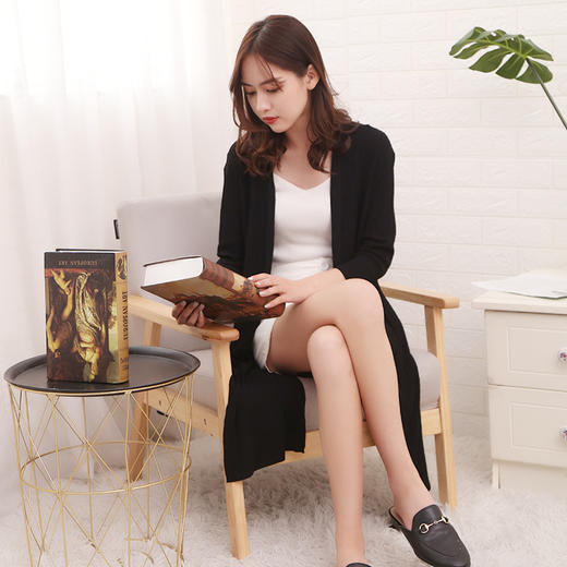 本来之选  夏季新品 短款空调衫 冰丝针织衫 长款外套 商品图3