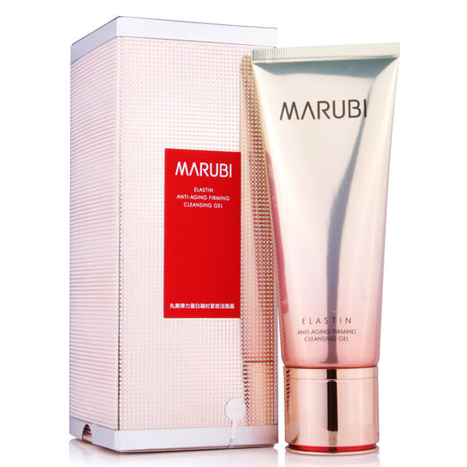 丸美MARUBI 弹力蛋白凝时紧致洁面晶100g（洗面奶 洁面乳 深层清洁） ZMWMC08 商品图1