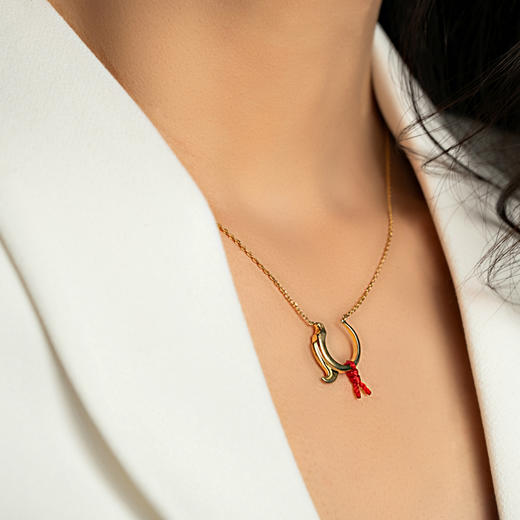 「 玉猪龙 」锁骨链 商品图2