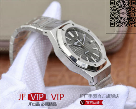 OM爱彼皇家橡树15400系列 原版1-1开模。男士腕表，精钢表带，自动机械机芯，透底 商品图6