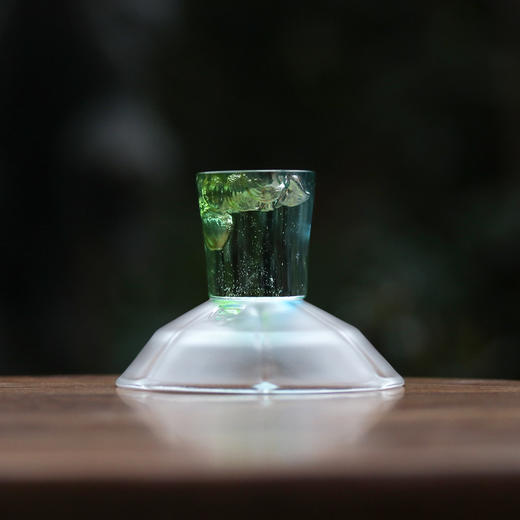 六瓣绽莲高足杯  琉璃高足杯主人杯品茗杯单杯茶具礼品 商品图4