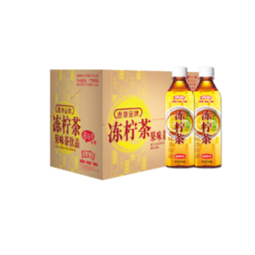 鸿福堂饮料  冻柠茶 500ml*15瓶/箱