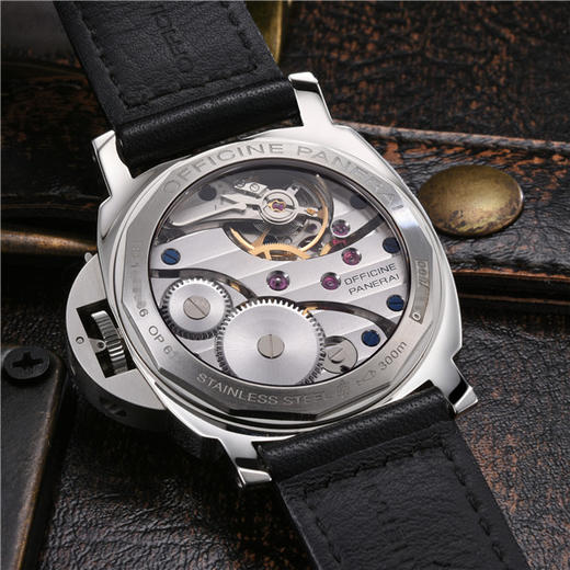 沛纳海 Panerai Luminor Marina 庐米诺系列 PAM00114 手动机械男表 商品图4