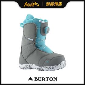 BURTON 1920 BOYS ZIPLINE BOA GRAY/SURF BLUE 5K/36.5