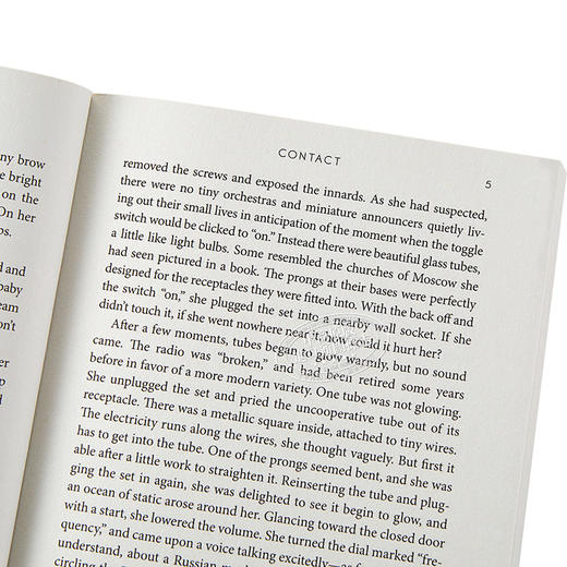 【中商原版】卡尔·萨根：接触 英文原版 Contact: A Novel 科幻小说 Carl Sagan 商品图3