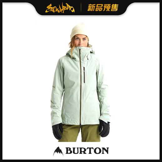 BURTON 1920 WMS  AK GORE UPSHFT JK AQUA GRAY M 商品图0