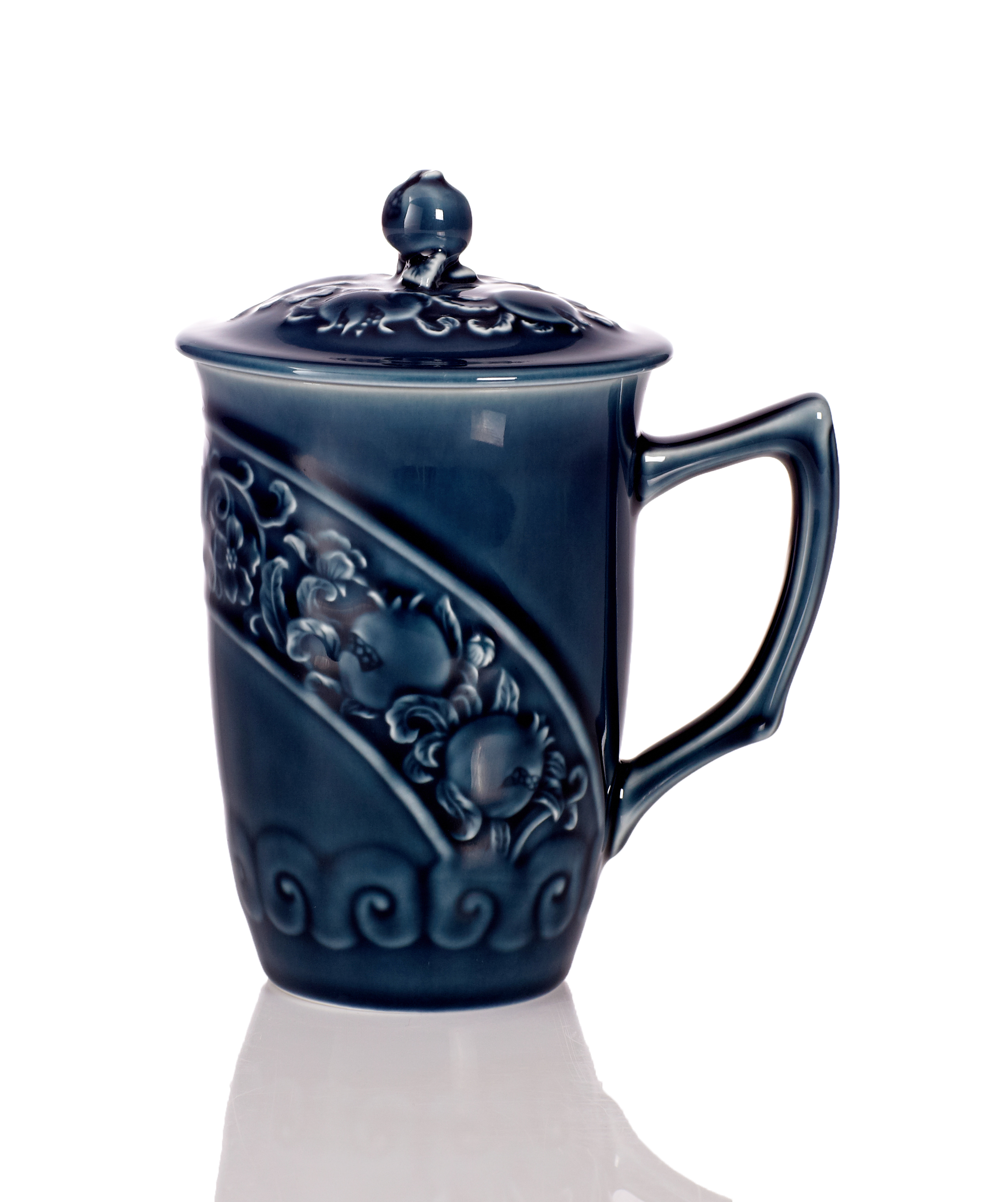 【高杯】石榴高杯  430ml