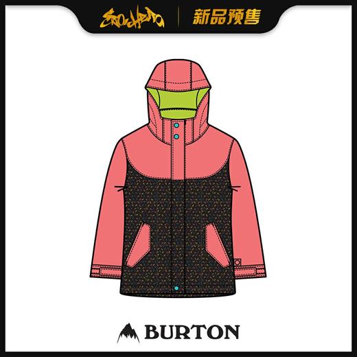 BURTON 1920 GIRLS G TD ELODIE JK GRGPCH/SPRKLS 5/6 商品图0
