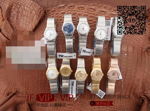 TW欧米茄女款星座系列27mm石英腕表 ，每个零件都是原装一比一开模 商品图1