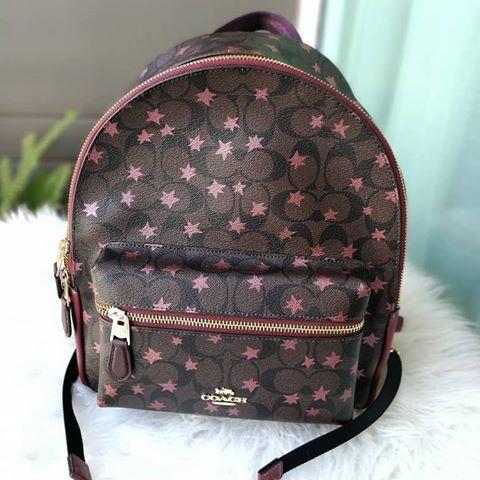 LA现货3个 Coach/蔻驰 新款中号双肩背包 商品图3