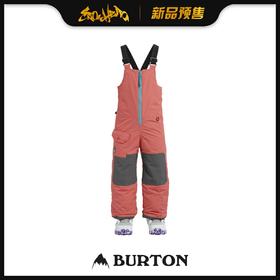 BURTON 1920 BOYS MS MAVEN BIB GEORGIA PEACH 4T