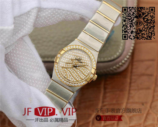 TW欧米茄女款星座系列27mm石英腕表 ，每个零件都是原装一比一开模 商品图3